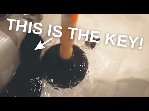 Clear a slow drain without chemicals guide thumbnail